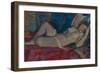 Nude. the Zone of Venus, 1919-Nikolai Pavlovich Ulyanov-Framed Giclee Print