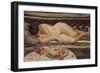 Nude with a Bowl of Fruit-Henri Lebasque-Framed Giclee Print