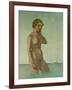 Nude with a Frigate, 1916-Félix Vallotton-Framed Giclee Print