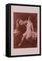 Nude with a Lion-Emile Tabary-Framed Stretched Canvas