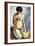 Nude with Coral Necklace-Auguste Macke-Framed Giclee Print