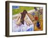 Nude with Flowers-Sir Roy Calne-Framed Giclee Print