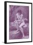 Nude with Flowers-A. Penot-Framed Art Print