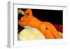 Nude with Necklace-Amedeo Modigliani-Framed Giclee Print