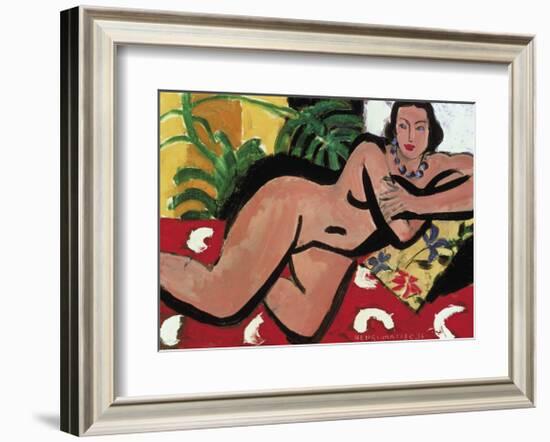 Nude With Palms, 1936-Henri Matisse-Framed Art Print