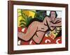 Nude with Palms, c.1936-Henri Matisse-Framed Art Print