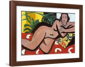 Nude with Palms, c.1936-Henri Matisse-Framed Art Print