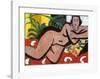 Nude with Palms, c.1936-Henri Matisse-Framed Art Print