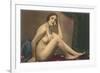 Nude with Pearls-null-Framed Premium Giclee Print