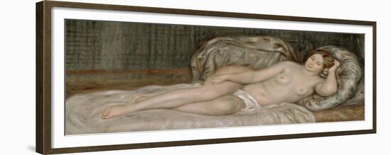 Nude With Pillows-Pierre-Auguste Renoir-Framed Giclee Print