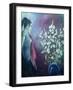 Nude With Pope's Money-Pol Ledent-Framed Art Print