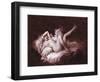 Nude with Raised Leg-null-Framed Art Print