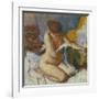 Nude Woman after the Bath-Edgar Degas-Framed Giclee Print