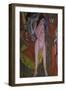 Nude Woman Combing Her Hair, 1913-Ernst Ludwig Kirchner-Framed Giclee Print