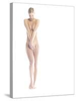 Nude Woman Covering Herself-null-Stretched Canvas