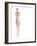 Nude Woman Covering Herself-null-Framed Photographic Print