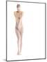 Nude Woman Covering Herself-null-Mounted Photographic Print