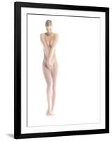 Nude Woman Covering Herself-null-Framed Photographic Print