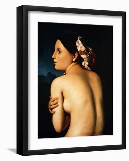 Nude Woman Displaying her Back, 1807-Jean-Auguste-Dominique Ingres-Framed Giclee Print