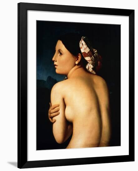 Nude Woman Displaying her Back, 1807-Jean-Auguste-Dominique Ingres-Framed Giclee Print