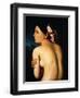 Nude Woman Displaying her Back, 1807-Jean-Auguste-Dominique Ingres-Framed Giclee Print