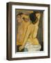 Nude Woman in Front of a Mirror; Femme Nue Devant Un Miroir, 1904-Suzanne Valadon-Framed Giclee Print