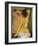 Nude Woman in Front of a Mirror; Femme Nue Devant Un Miroir, 1904-Suzanne Valadon-Framed Giclee Print