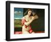 Nude Woman in Front of Mirror-Giovanni Bellini-Framed Giclee Print