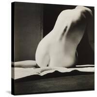 Nude Woman's Back-Curtis Moffat-Stretched Canvas