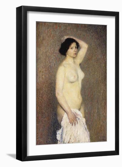 Nude Woman Standing-Henri Martin-Framed Giclee Print