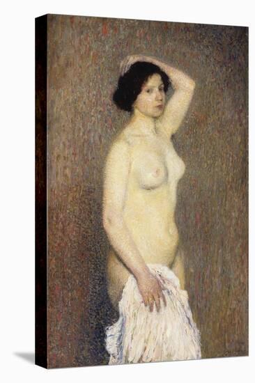 Nude Woman Standing-Henri Martin-Stretched Canvas