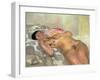 Nude Woman with a Fan-Henri Lebasque-Framed Giclee Print