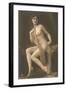 Nude Woman with Wrap-null-Framed Art Print