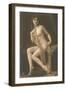 Nude Woman with Wrap-null-Framed Art Print