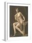 Nude Woman with Wrap-null-Framed Art Print