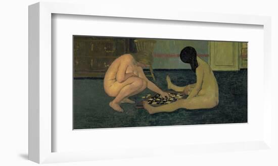 Nude Women Playing at Draughts-Félix Vallotton-Framed Giclee Print