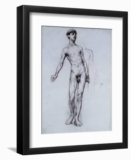 Nude Young Man-Sir William Orpen-Framed Giclee Print