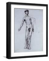 Nude Young Man-Sir William Orpen-Framed Giclee Print