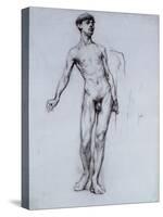 Nude Young Man-Sir William Orpen-Stretched Canvas