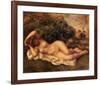 Nude-Pierre-Auguste Renoir-Framed Art Print