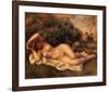 Nude-Pierre-Auguste Renoir-Framed Art Print