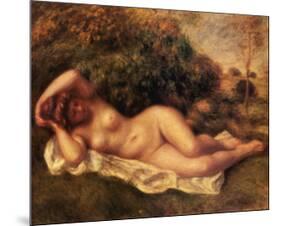 Nude-Pierre-Auguste Renoir-Mounted Art Print