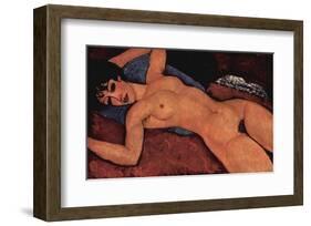 Nude-Amedeo Modigliani-Framed Art Print