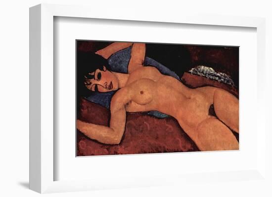 Nude-Amedeo Modigliani-Framed Art Print