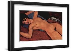 Nude-Amedeo Modigliani-Framed Giclee Print