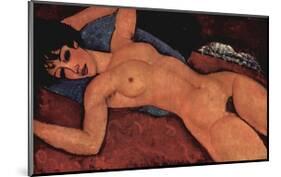 Nude-Amedeo Modigliani-Mounted Giclee Print