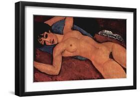 Nude-Amedeo Modigliani-Framed Art Print