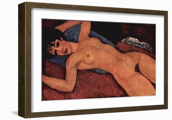 Nude-Amedeo Modigliani-Framed Art Print