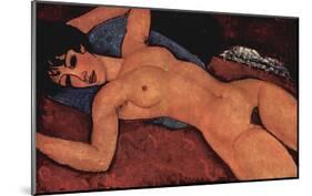 Nude-Amedeo Modigliani-Mounted Art Print