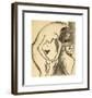 Nude-Ernst Ludwig Kirchner-Framed Premium Giclee Print